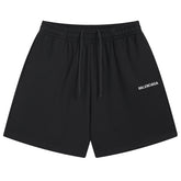Balenciaga Logo Embroidered Knit Shorts